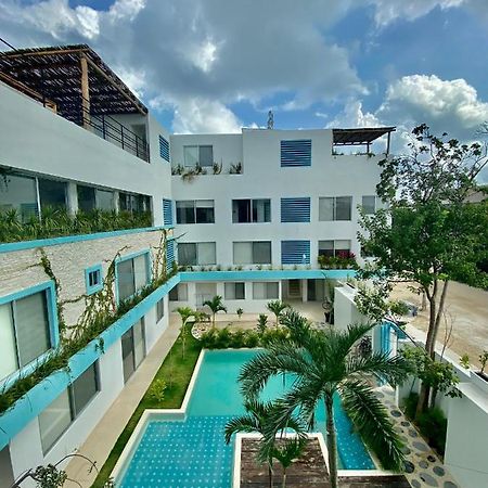 Rosa Azul Tulum Aparthotel Exterior foto